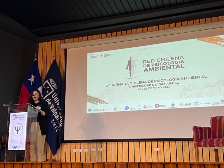 Académica de Psicología UDLA expone en la Segunda Jornada Chilena de Psicología Ambiental