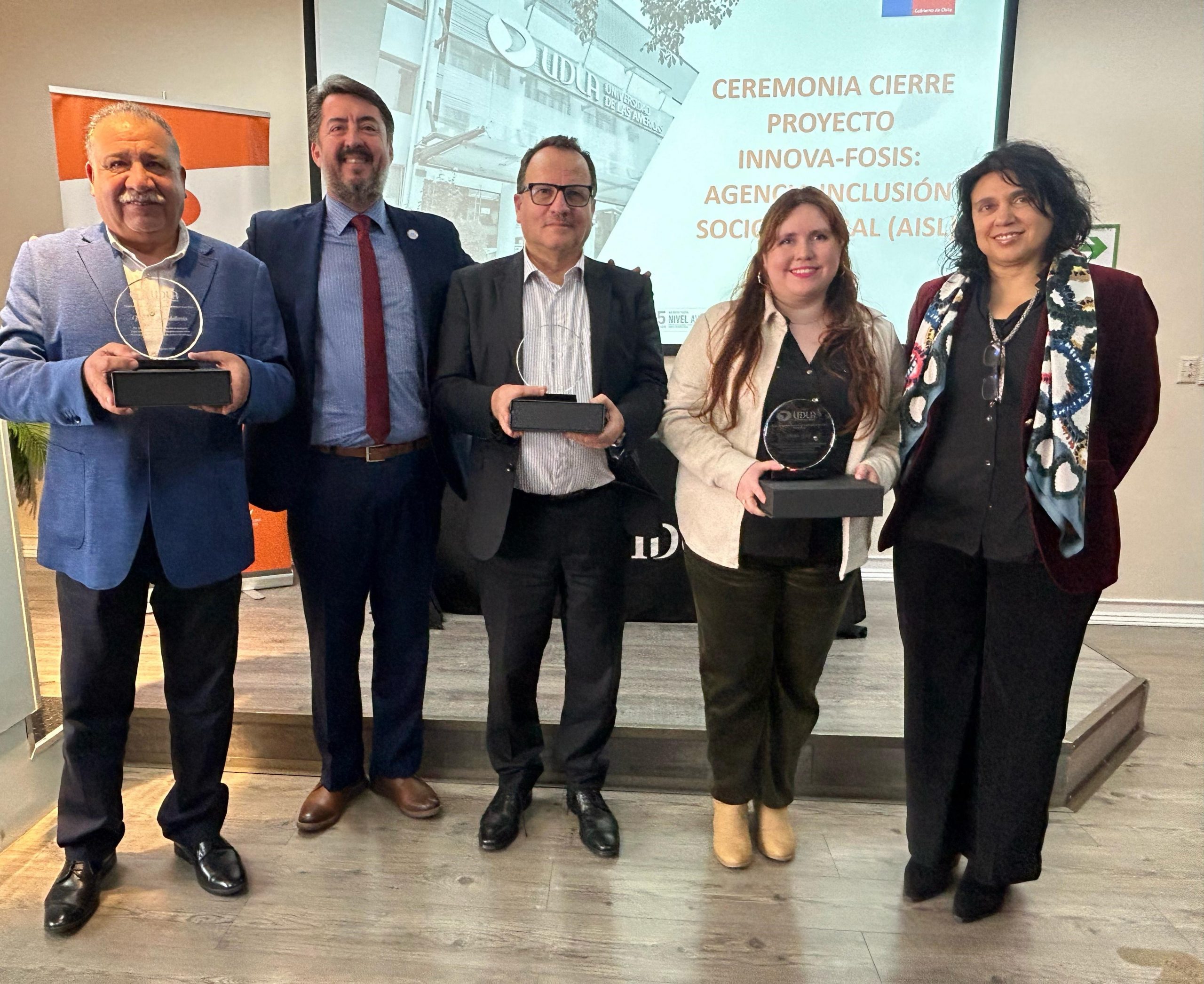 Sede Concepción realiza ceremonia de cierre del Proyecto Innova FOSIS «Agencia Inclusión Sociolaboral»