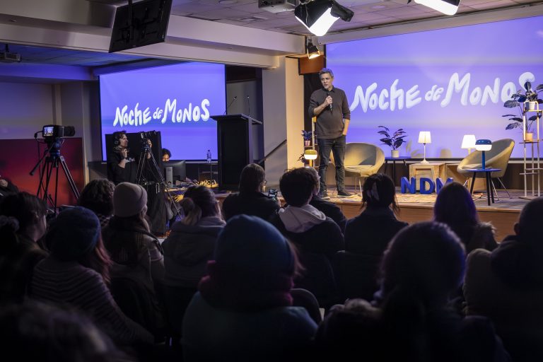 Alfredo Soderguit acerca coproducciones animadas internacionales a estudiantes de UDLA