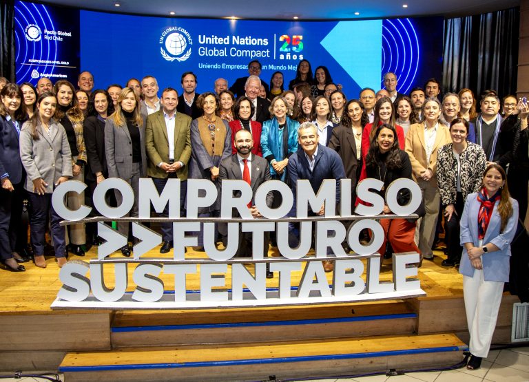 Rectora Pilar Romaguera participa como panelista en la conmemoración de los 25 años de Pacto Global de la ONU