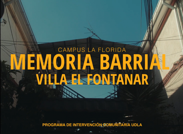 Villa El Fontanar presenta cortometraje de memoria barrial junto al Cesfam Los Castaños y el Programa de Intervención Comunitaria UDLA