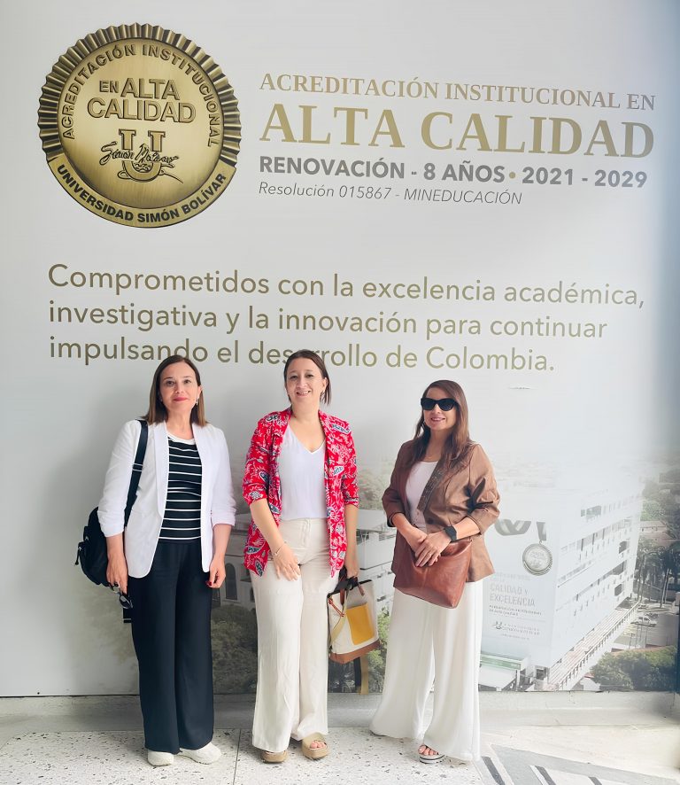 Académicas de UDLA realizan pasantía internacional en Unisimón para intercambio en inclusión, género e investigación