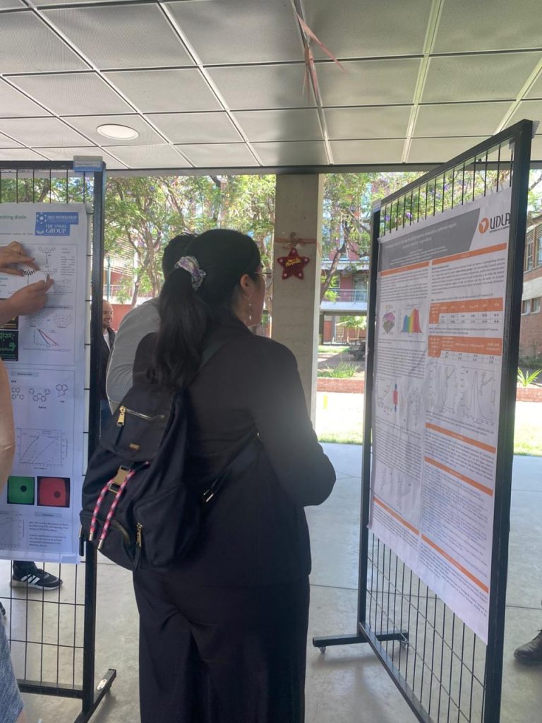 Estudiante de Agronomía UDLA representa al grupo de investigación GMOI en workshop internacional