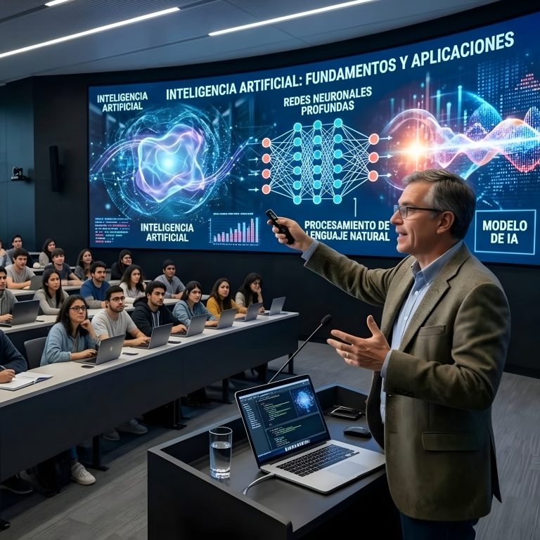FACOM dicta taller «Uso ético de la IA» para académicos de educación superior
