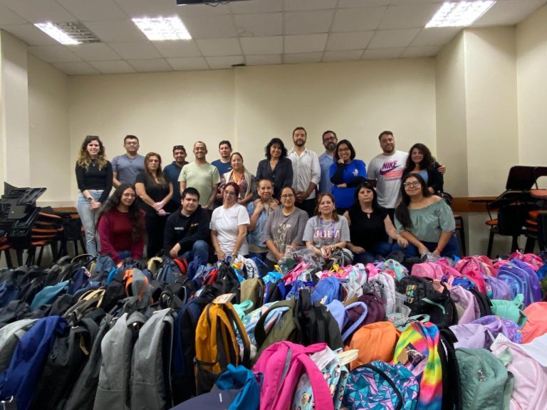 UDLA se une a la campaña 1000 mochilas para apoyar a niños y niñas de Biobío y Ñuble