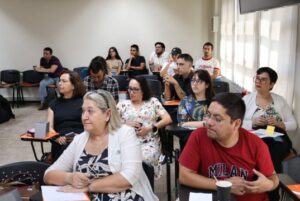 Grupo de alumnos en clase