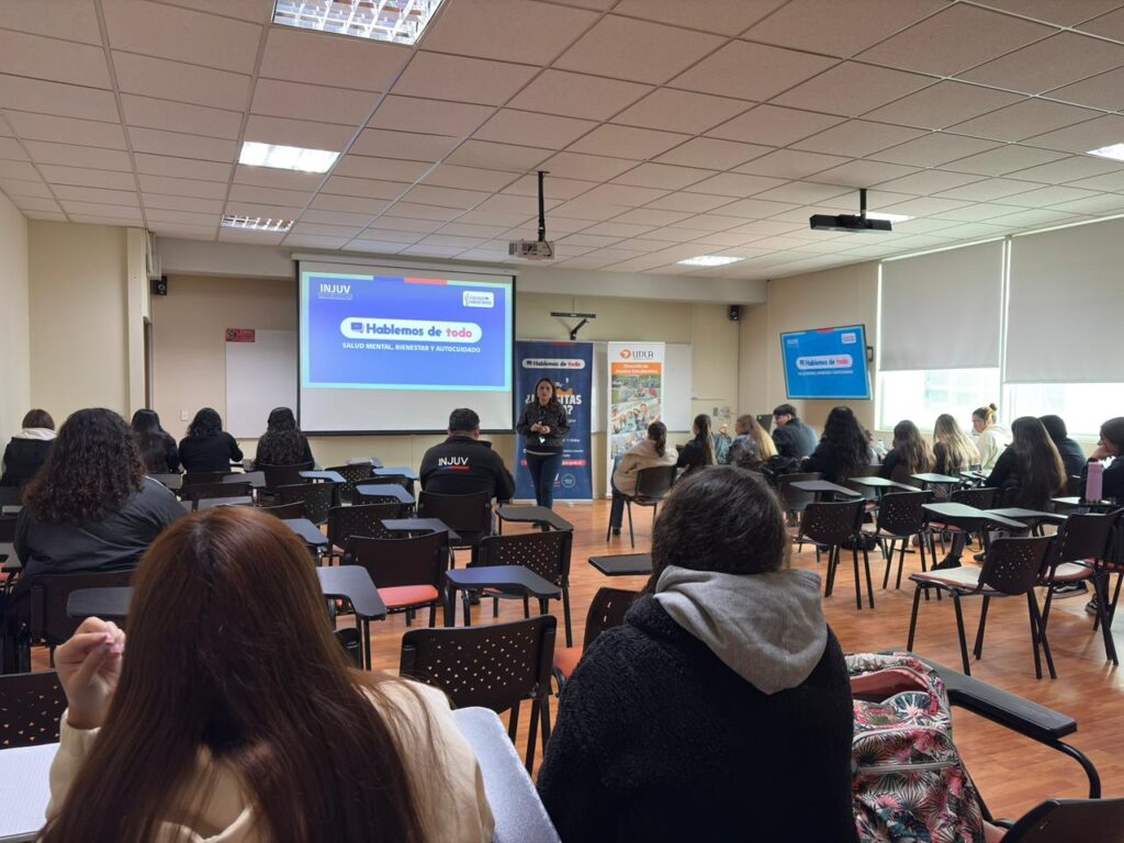 Durante las charlas, los alumnos abordaron contenidos relacionados con violencia en la pareja y de género.