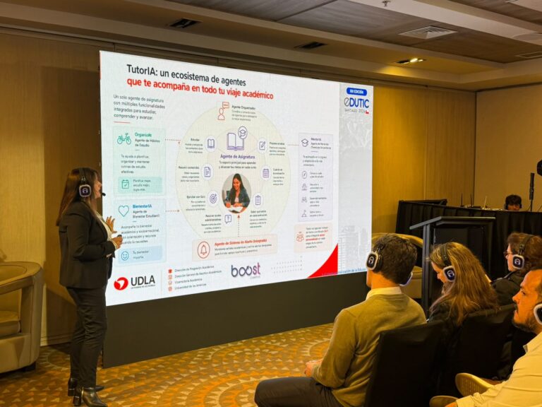 UDLA presenta TutorIA en Congreso EDUTIC Santiago 2026
