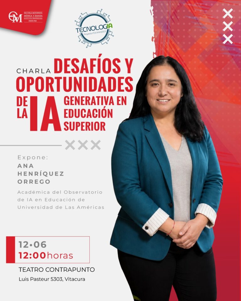 Académica UDLA da conferencia en ciclo de charlas de la Escuela Moderna de Música y Danza