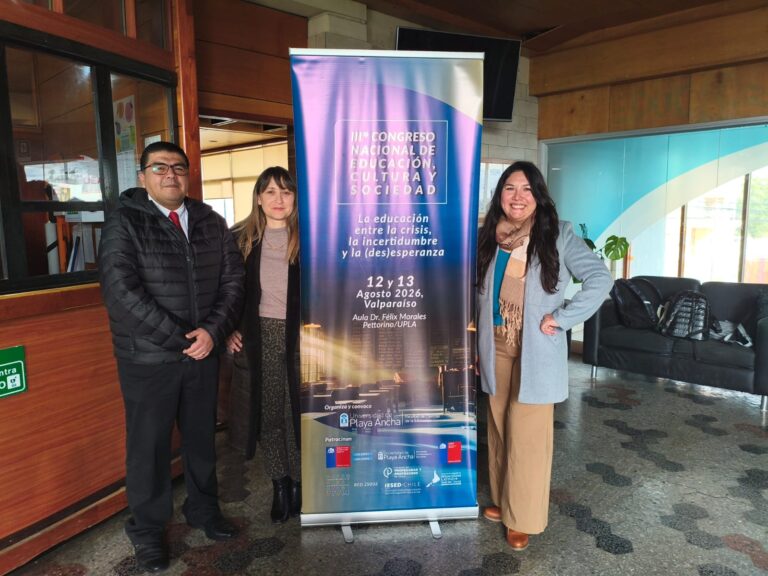 Académicos del Instituto de Educación y Lenguaje participan del III Congreso Nacional de Educación, Cultura y Sociedad