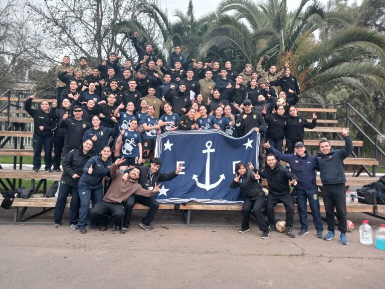 Estudiantes de Sede Concepción entregan apoyo kinesiológico a grumetes de la Armada de Chile en campeonato interescuelas
