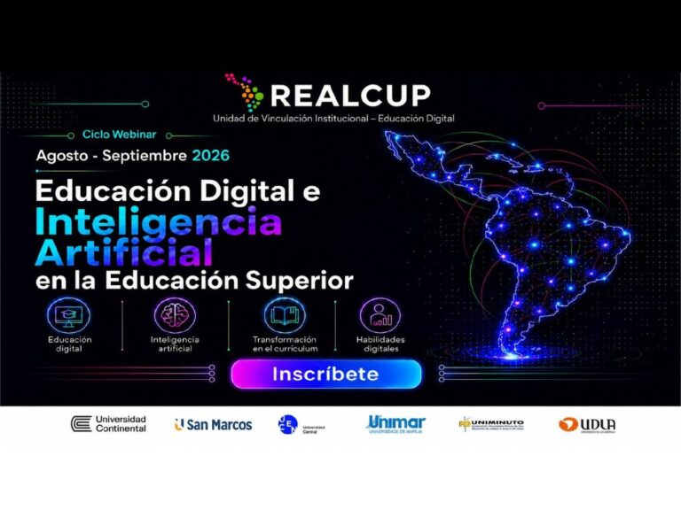 Académicos de Universidad de Las Américas  exponen en ciclo internacional de REALCUP sobre Inteligencia Artificial