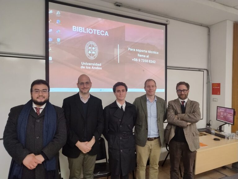 Académico investigador de la Facultad de Derecho representa a Universidad de Las Américas en congreso internacional de Historia del Derecho