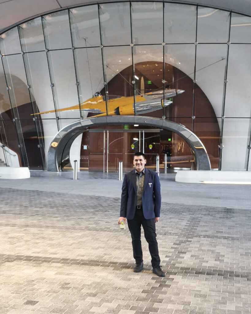 Gabriel Osorio en el Lucas Museum of Narrative Art