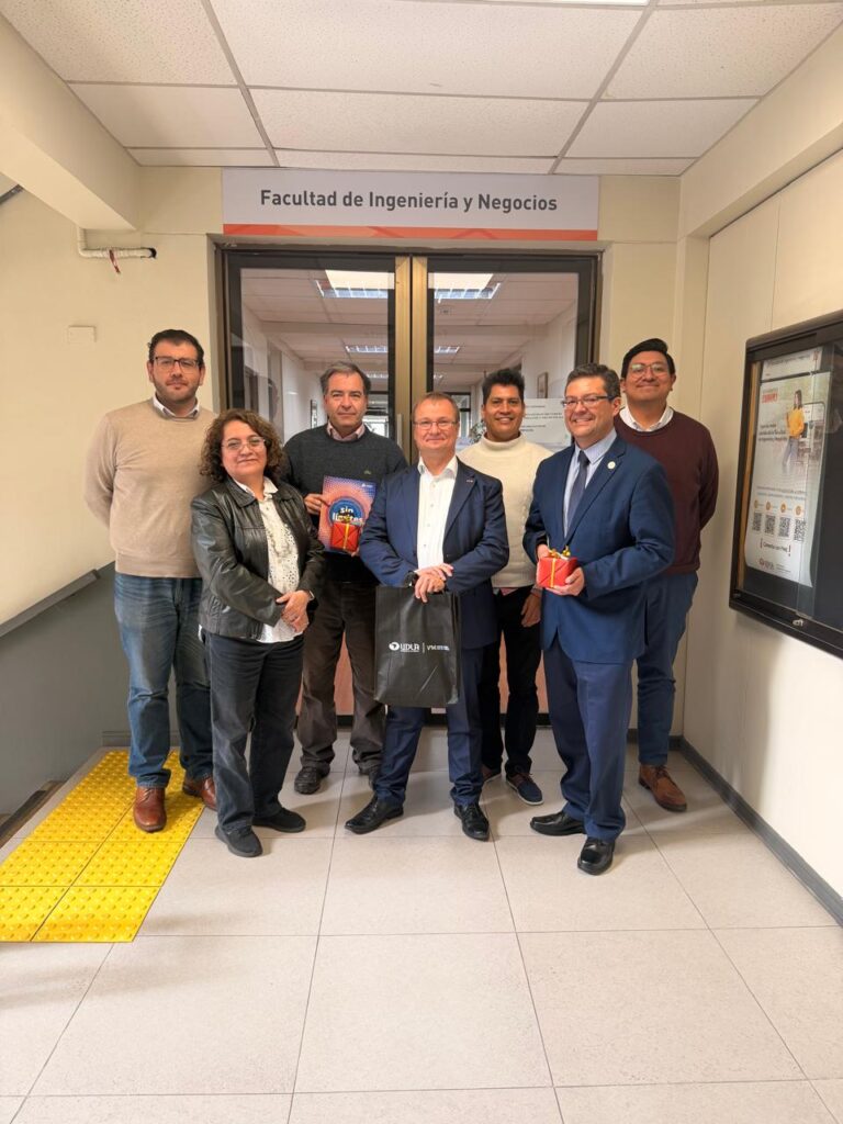 Visita Dr. Uwe Mahn, Vicerrector de Investigación de la Universidad de Ciencias Aplicadas de Mittweida