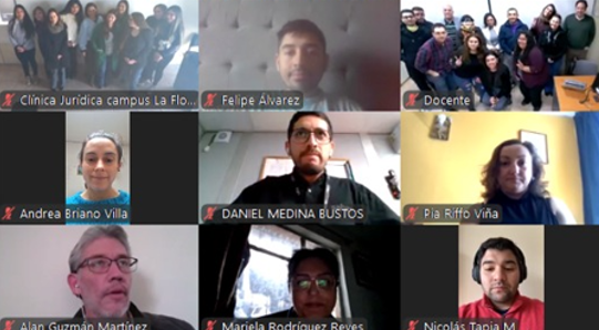 Más de 200 estudiantes de Derecho UDLA participan en Clase Nacional de la Clínica Jurídica junto a la Corporación de Asistencia Judicial