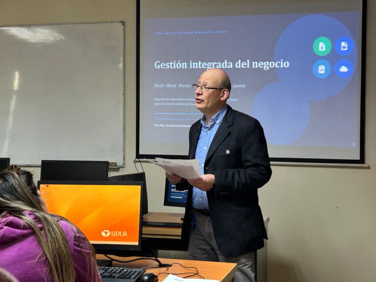 UDLA y Municipalidad de San Joaquín dan inicio a proyecto de formación en Microsoft 365 para emprendedoras