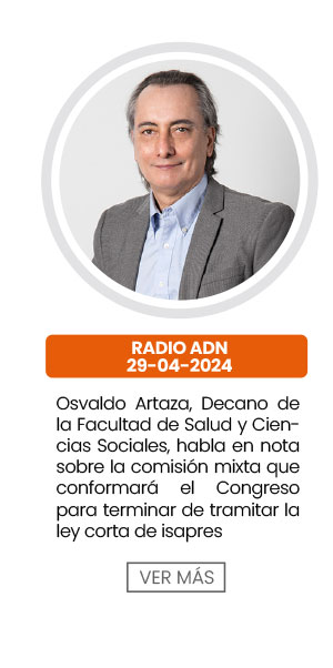 Osvaldo Artaza, Decano de la Facultad de Salud y Ciencias Sociales, habla en nota sobre la comisi&oacute;n mixta que conformar&aacute; el Congreso para terminar de tramitar la ley corta de isapres