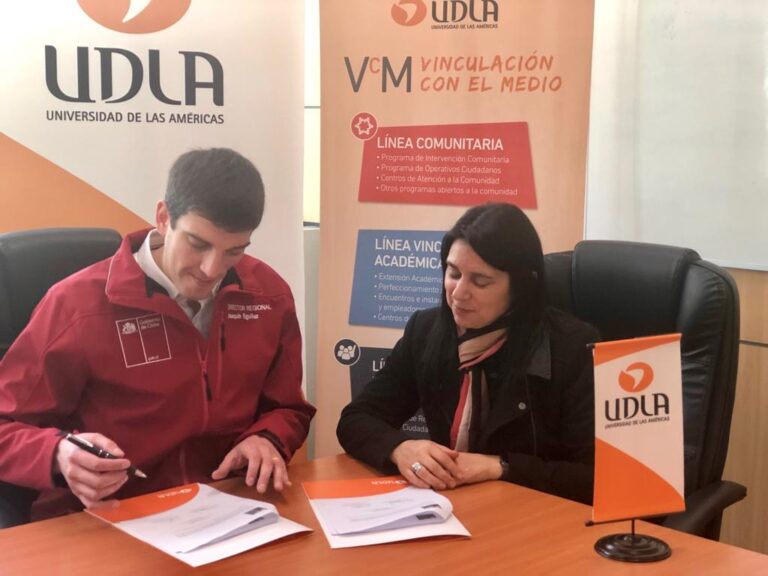UDLA firma convenio con FOSIS para apoyar a sectores vulnerables de la Región del Biobío